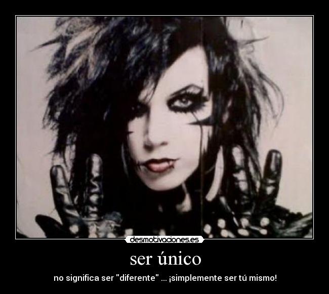 ser único - 
