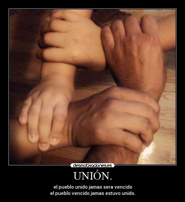 carteles union desmotivaciones