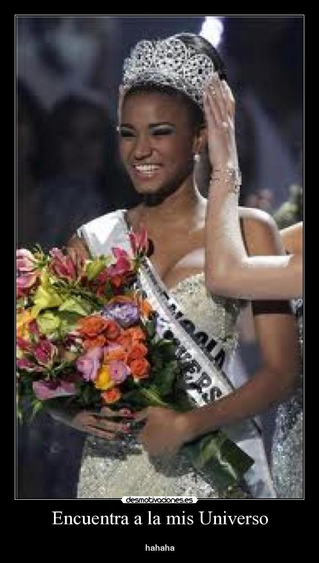Encuentra a la mis Universo - 