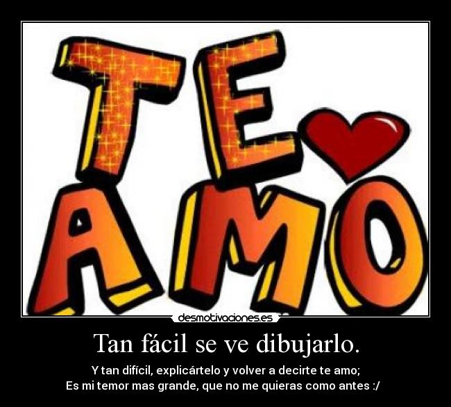 Tan fácil se ve dibujarlo. - 