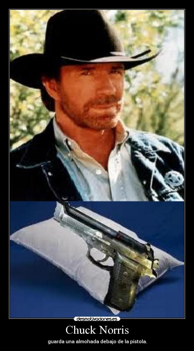 carteles chuck norris guarda una desmotivaciones