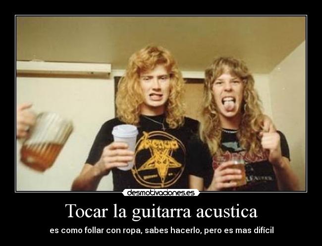 Tocar la guitarra acustica - 