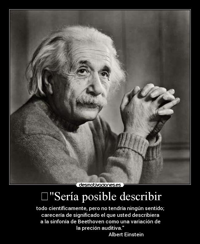 	Sería posible describir - 