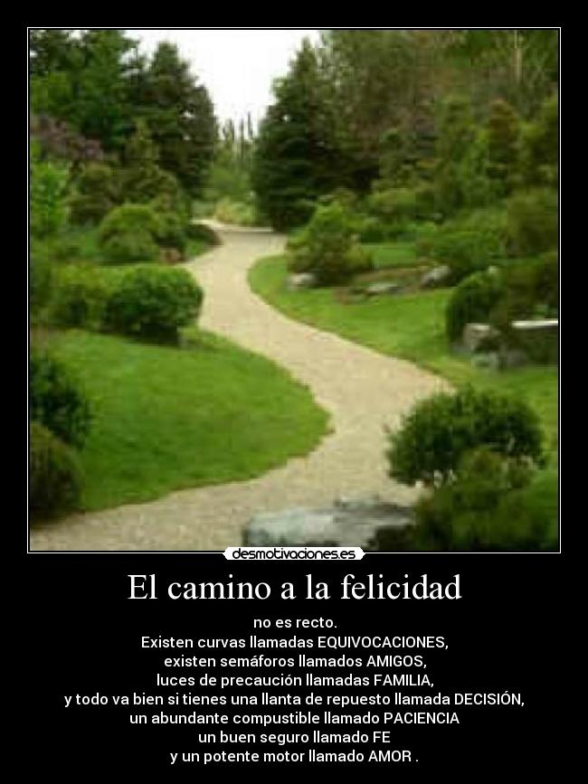 El camino a la felicidad - 