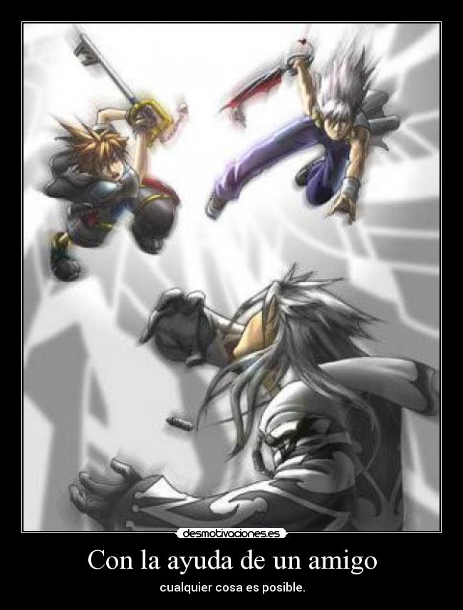 carteles ayuda riku kh sora kingdom hearts xemnas ansem terra xehanort desmotivaciones