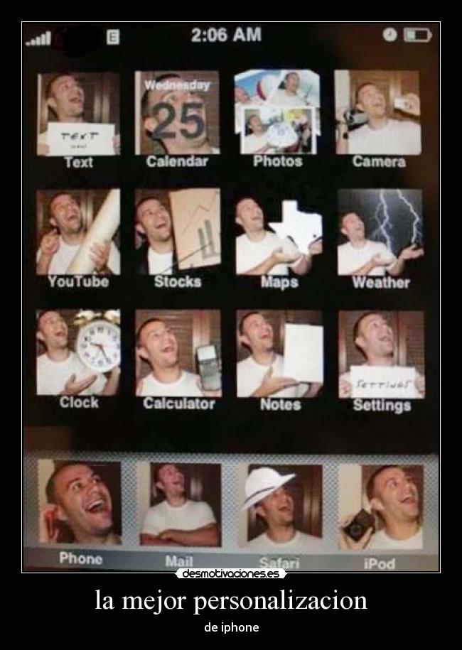 la mejor personalizacion - de iphone