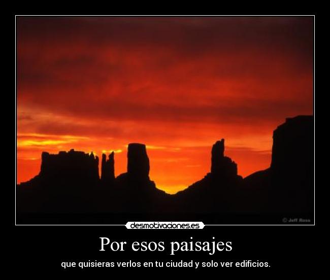 carteles paisajes desmotivaciones