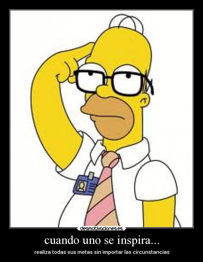 carteles homero inspiracion madre desmotivaciones