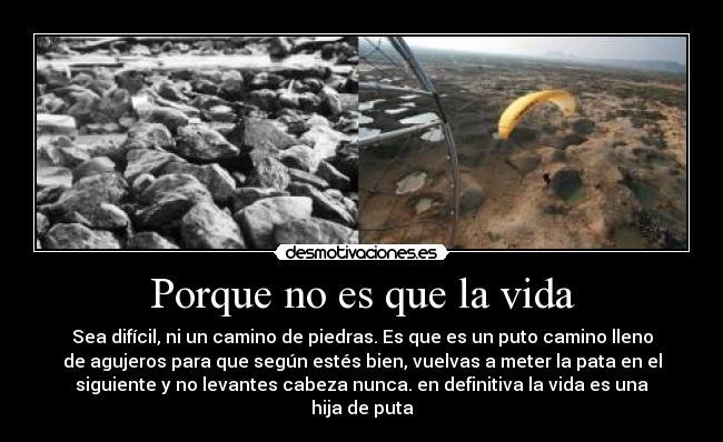 carteles vida desmotivaciones