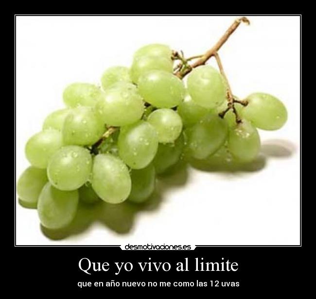 Que yo vivo al limite - 