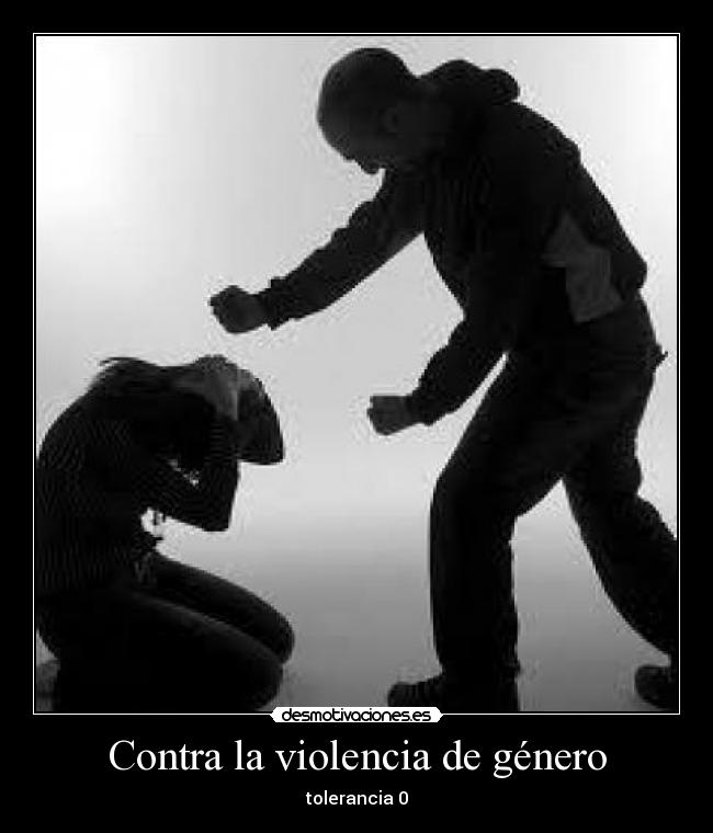 Contra la violencia de género - tolerancia 0