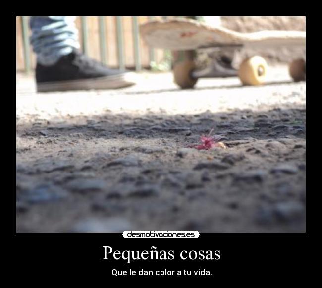 Pequeñas cosas - 