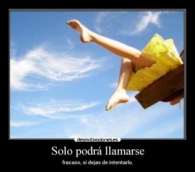 Solo podrá llamarse - 