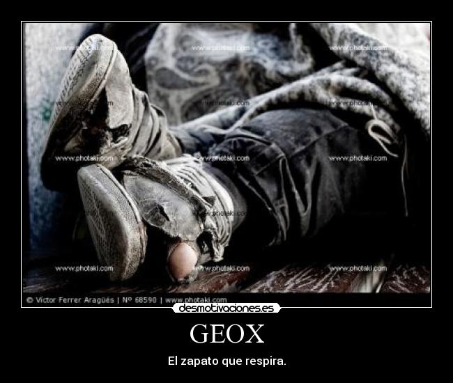 GEOX - El zapato que respira.