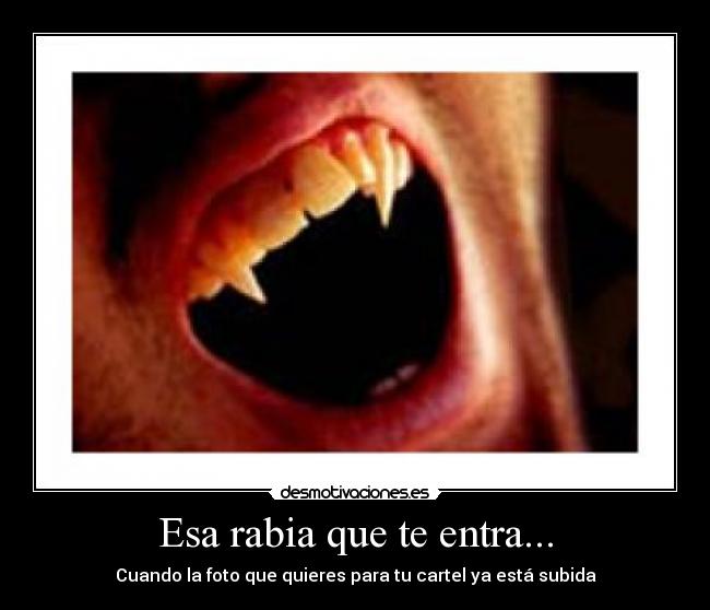 Esa rabia que te entra... -