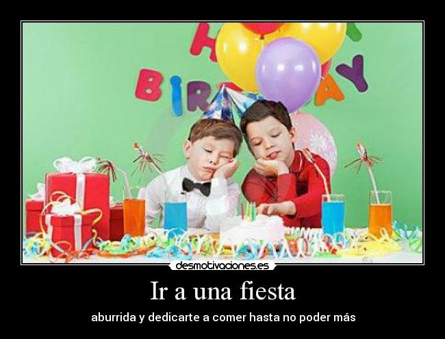 Ir a una fiesta - 
