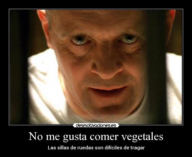 No me gusta comer vegetales - 