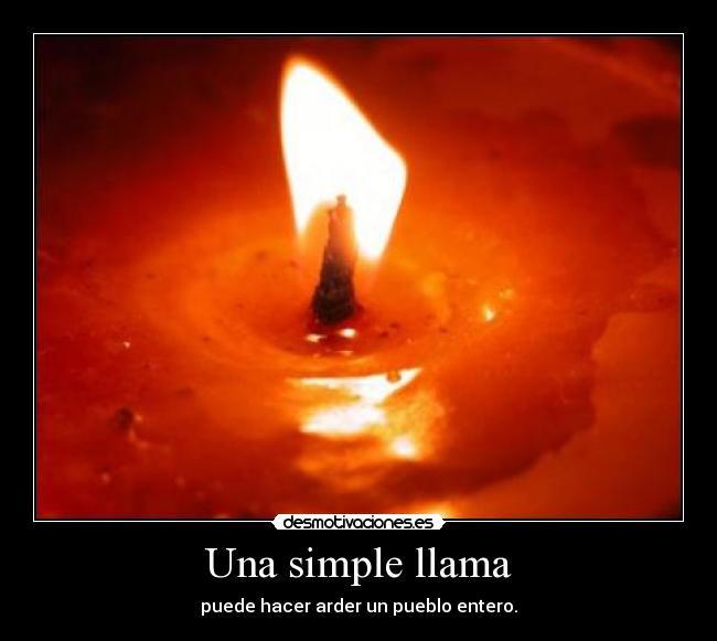 Una simple llama - 