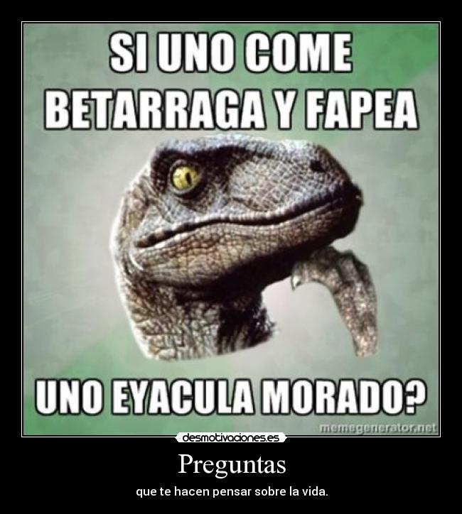 Preguntas - que te hacen pensar sobre la vida.