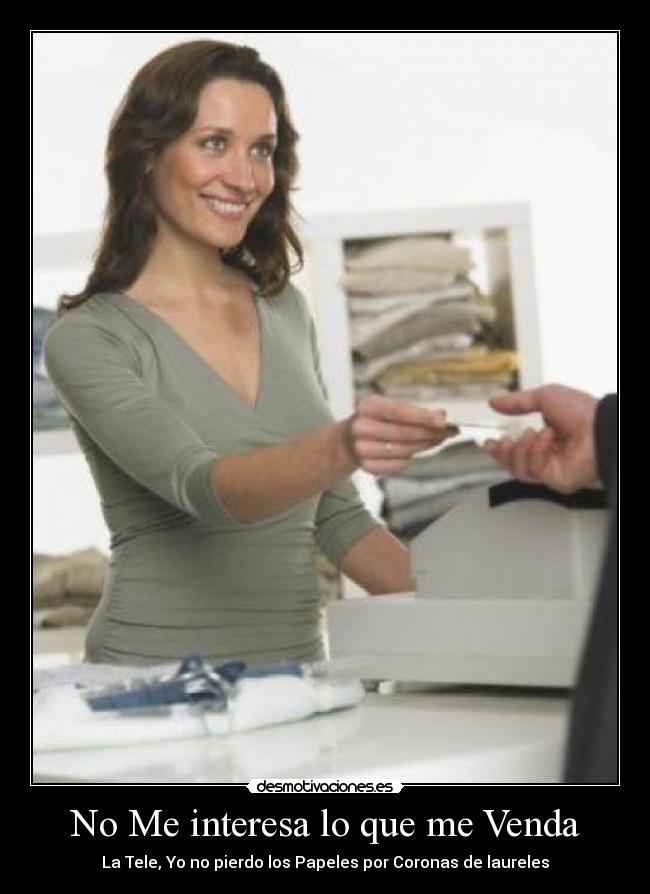 No Me interesa lo que me Venda - La Tele, Yo no pierdo los Papeles por Coronas de laureles