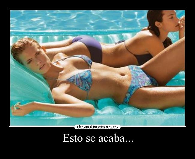 Esto se acaba... - 
