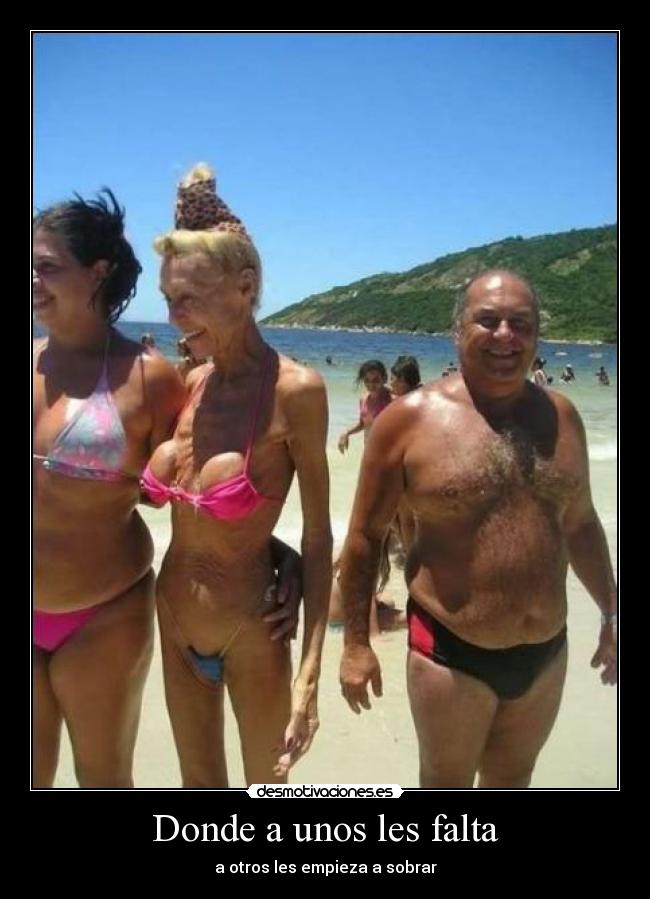 Donde a unos les falta - a otros les empieza a sobrar