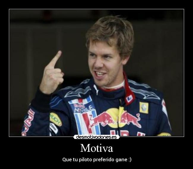 carteles vettel desmotivaciones