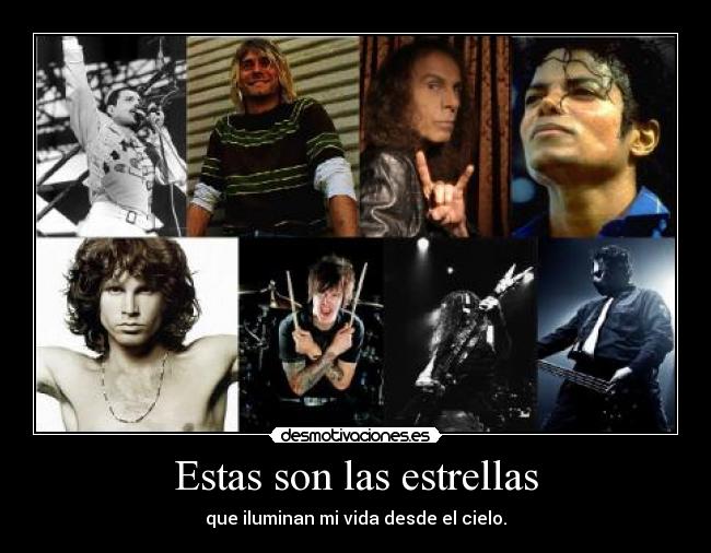 carteles morrison cobain mercury dio darrell jackson gray desmotivaciones