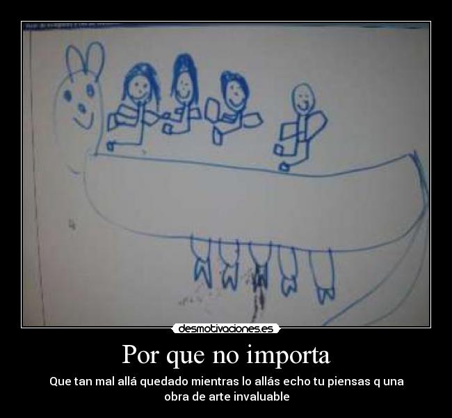 Por que no importa -