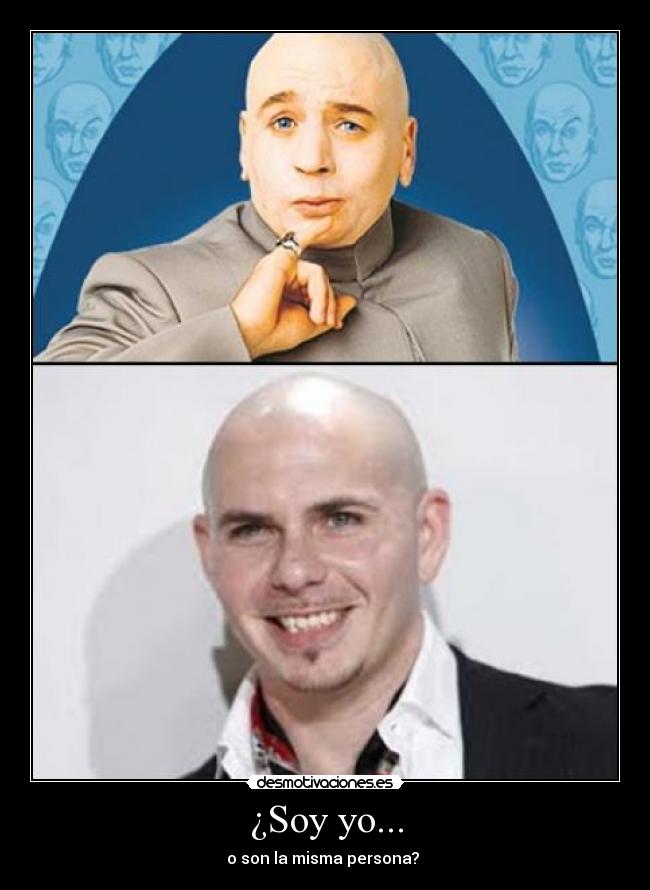 ¿Soy yo... - o son la misma persona?