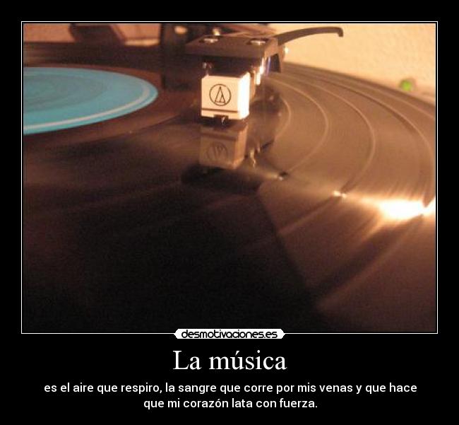La música -
