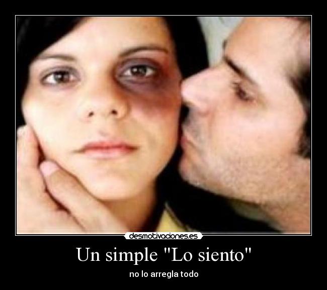 Un simple Lo siento - 