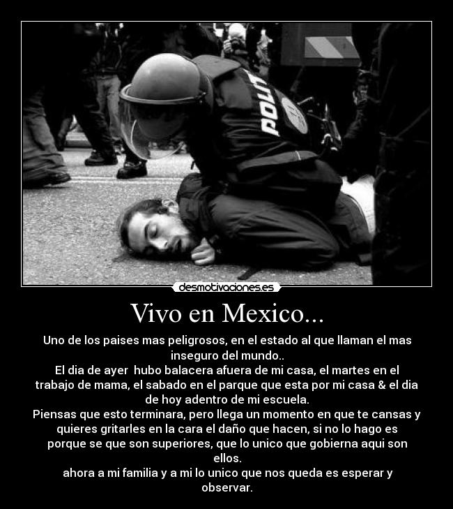 carteles mexico violencia desmotivaciones