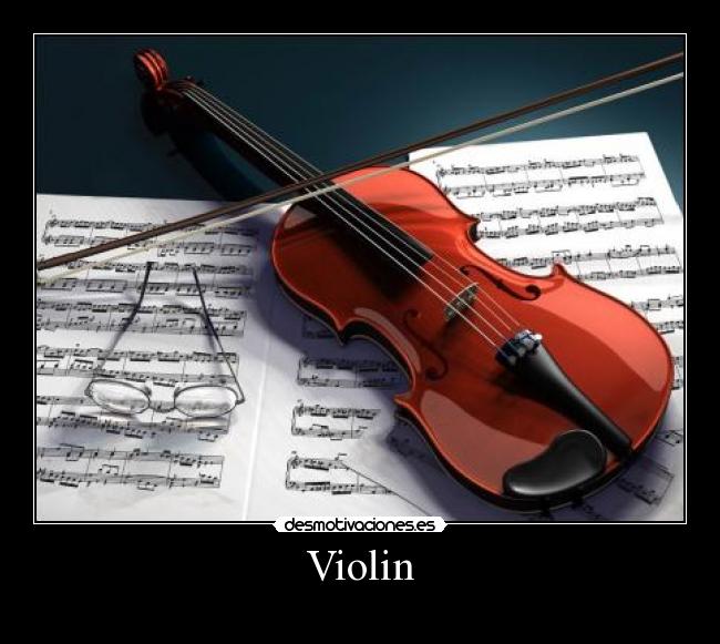 carteles violin desmotivaciones