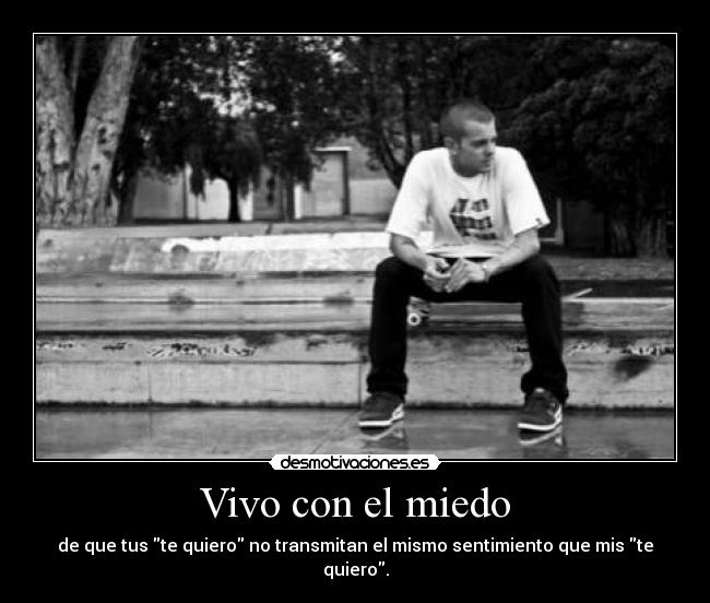 Vivo con el miedo -