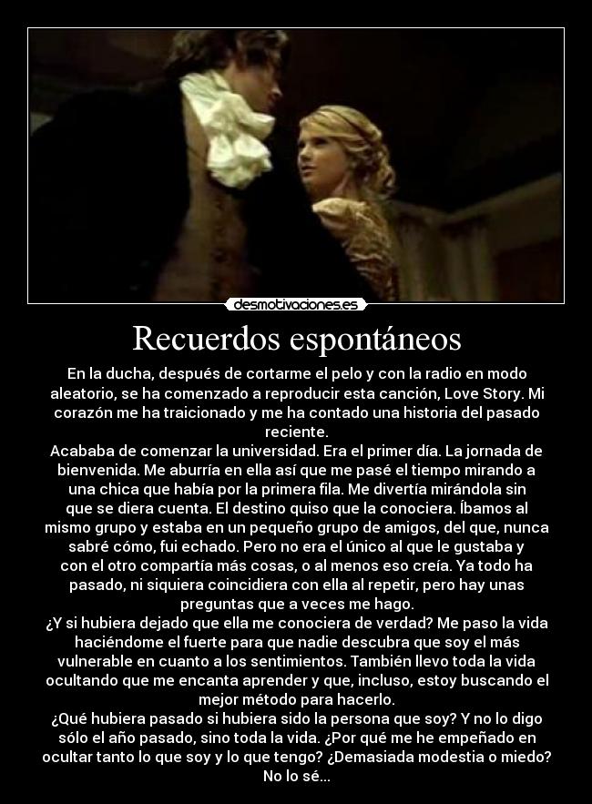 Recuerdos espontáneos - 