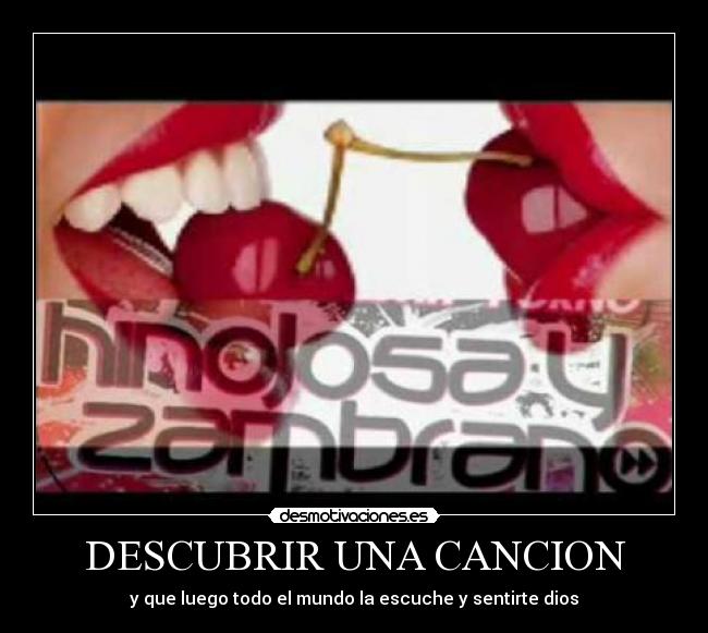 DESCUBRIR UNA CANCION - y que luego todo el mundo la escuche y sentirte dios
