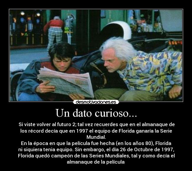 Un dato curioso... - 