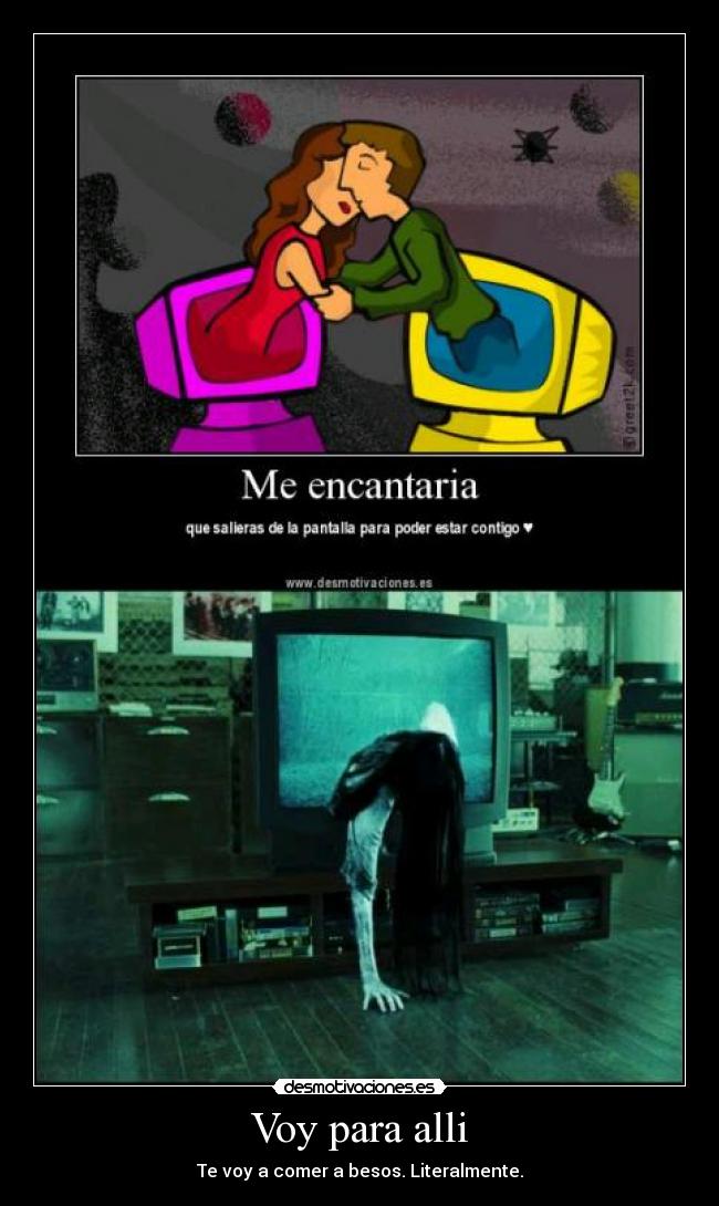 Voy para alli -