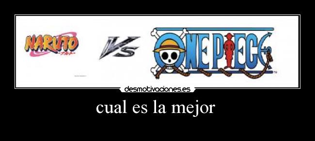 carteles naruto onepice desmotivaciones