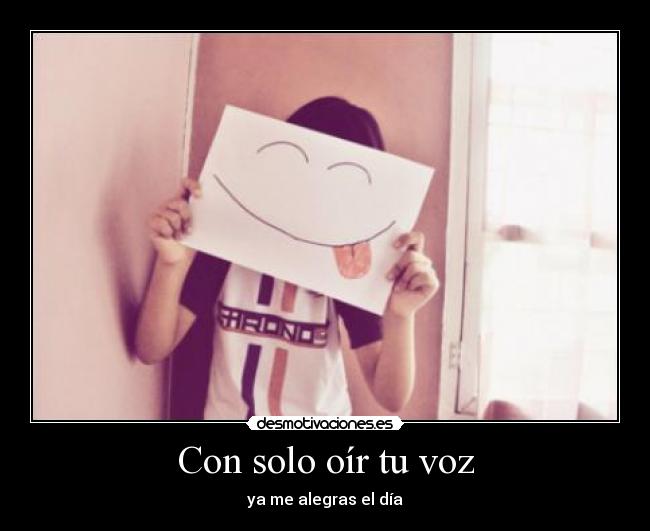 Con solo oír tu voz - 