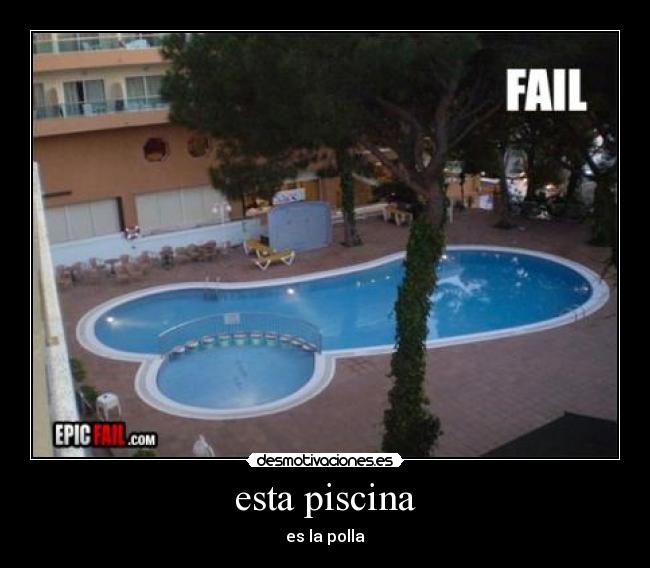 esta piscina - es la polla