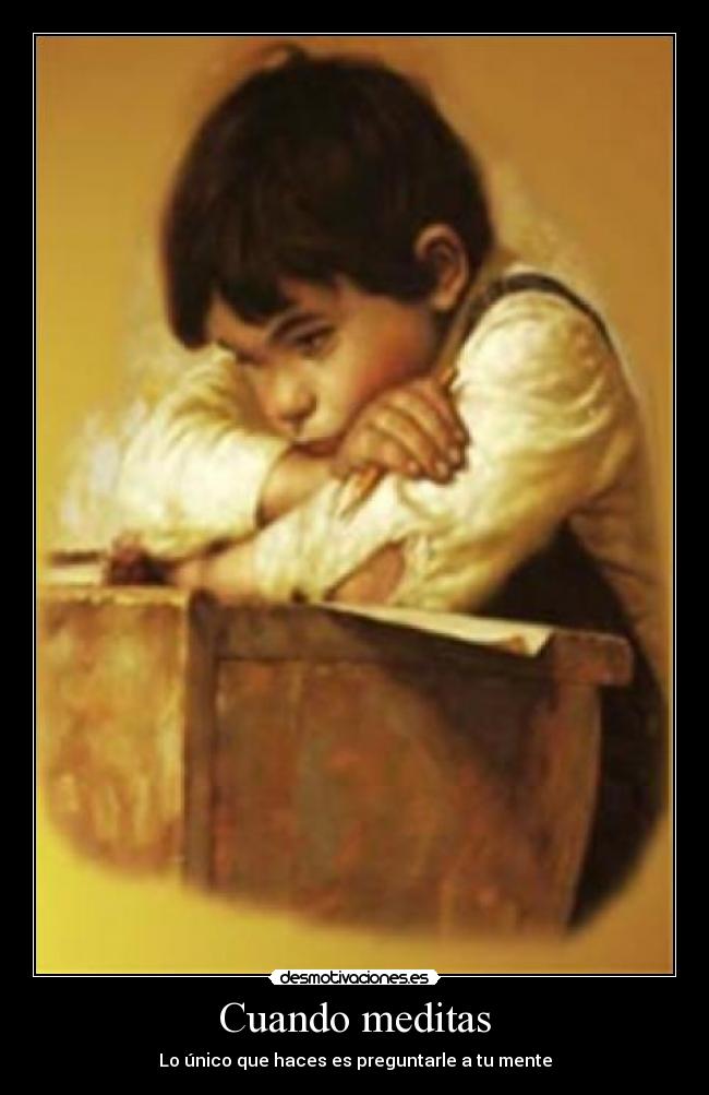 Cuando meditas - 