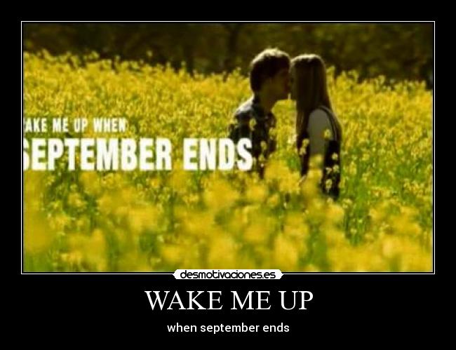 WAKE ME UP - 