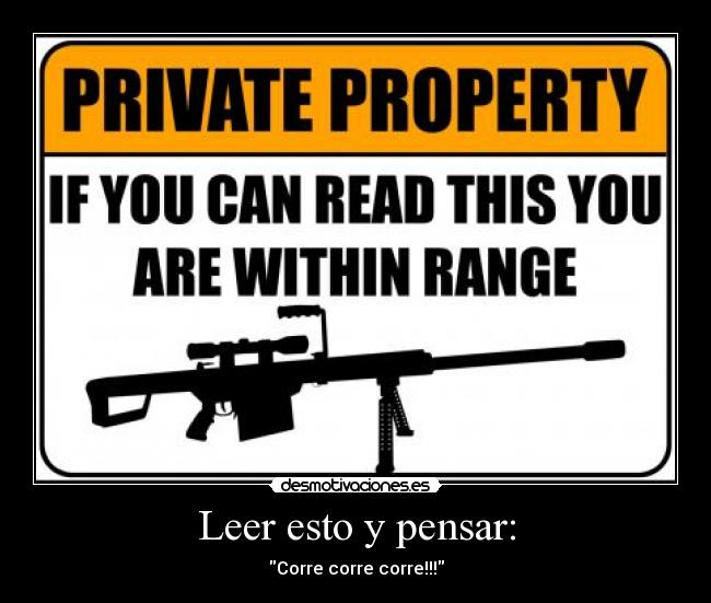 Leer esto y pensar: - 