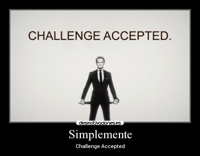 Simplemente - Challenge Accepted