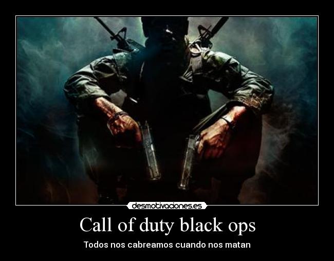 Call of duty black ops -