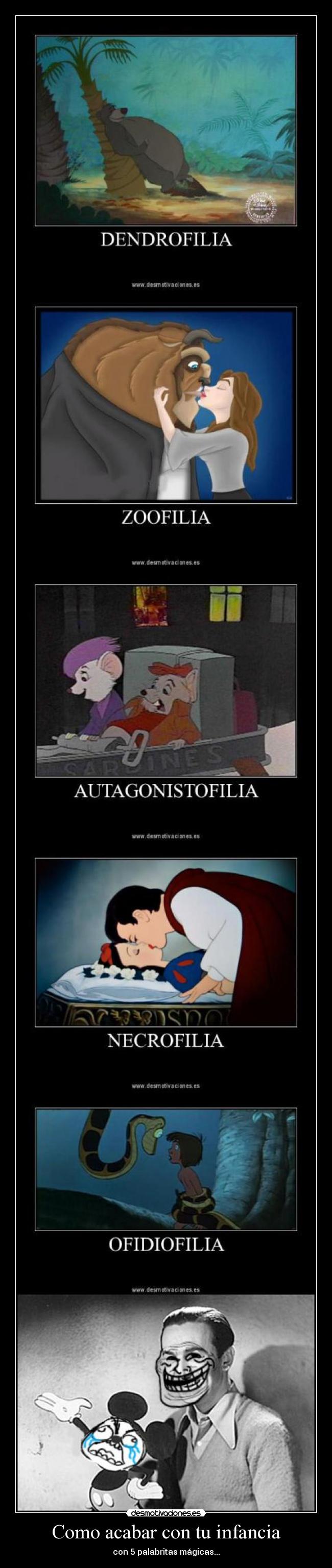 Como acabar con tu infancia - con 5 palabritas mágicas...