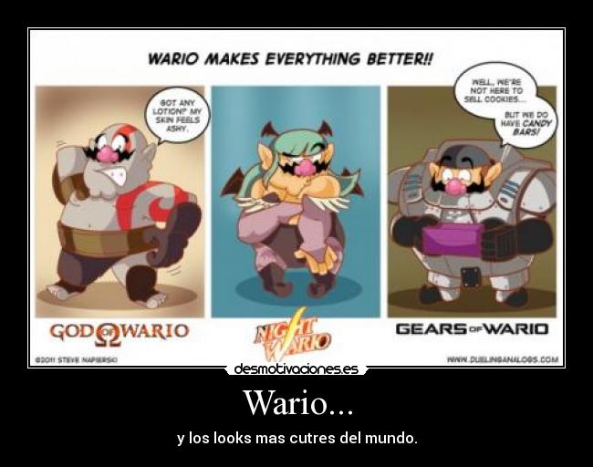 carteles wario desmotivaciones