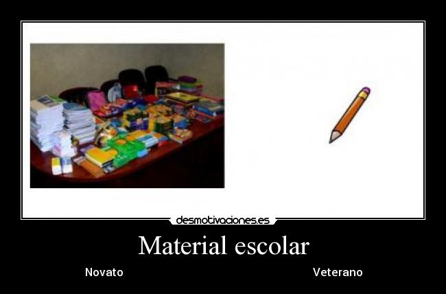 Material escolar - 